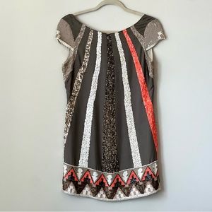 ALL SAINTS NATIVE SEQUIN MINI DRESS